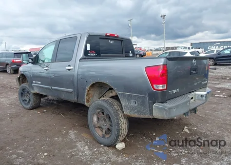 2014 Nissan Titan Sl из США, поврежденный, VIN 1N6BA0EC3EN509578